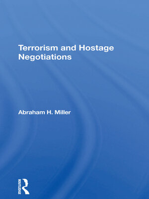cover image of Terrorism and Hostage Negotiations